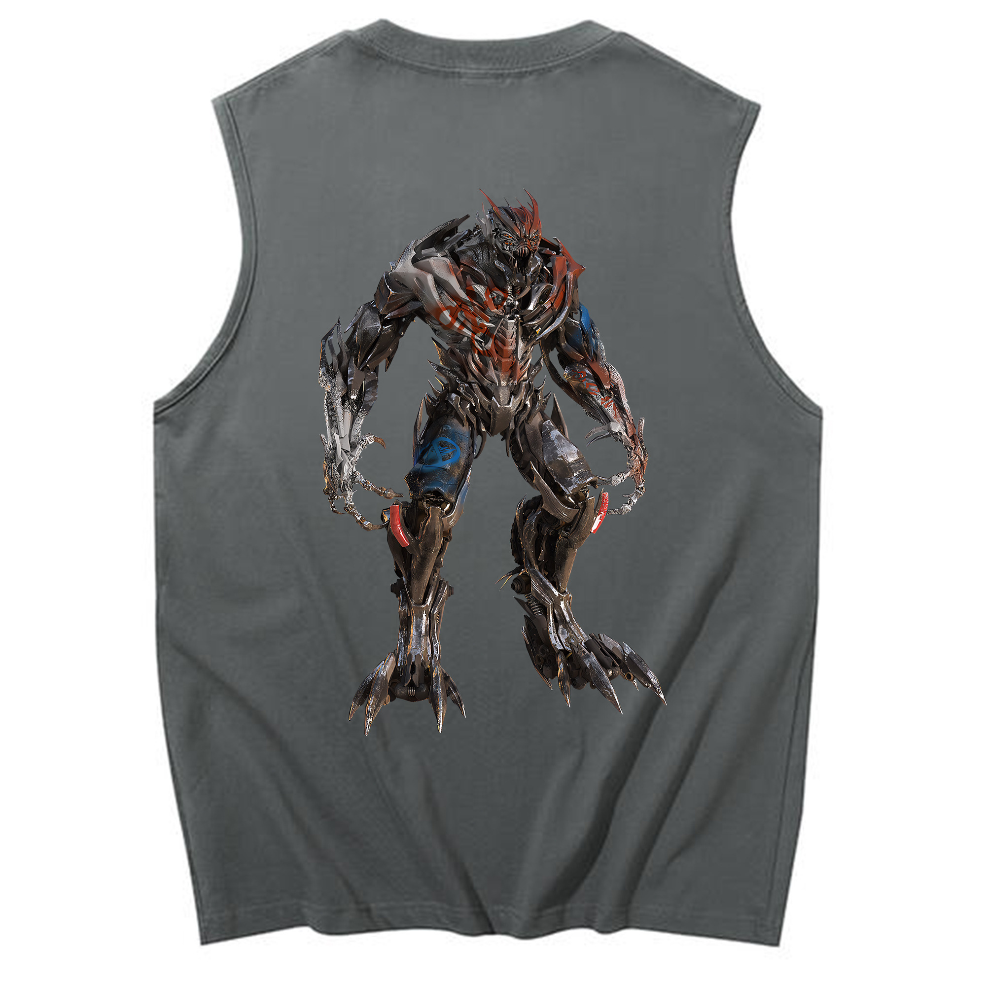 （画像用） Transformers トランスフォーマー コットン100％タンクトップ（背面プリント）